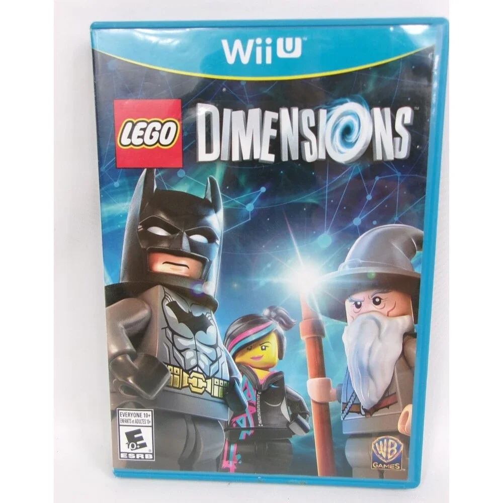 Lego Dimensions Nintendo Wii U 2015 Video Game w Case Manual